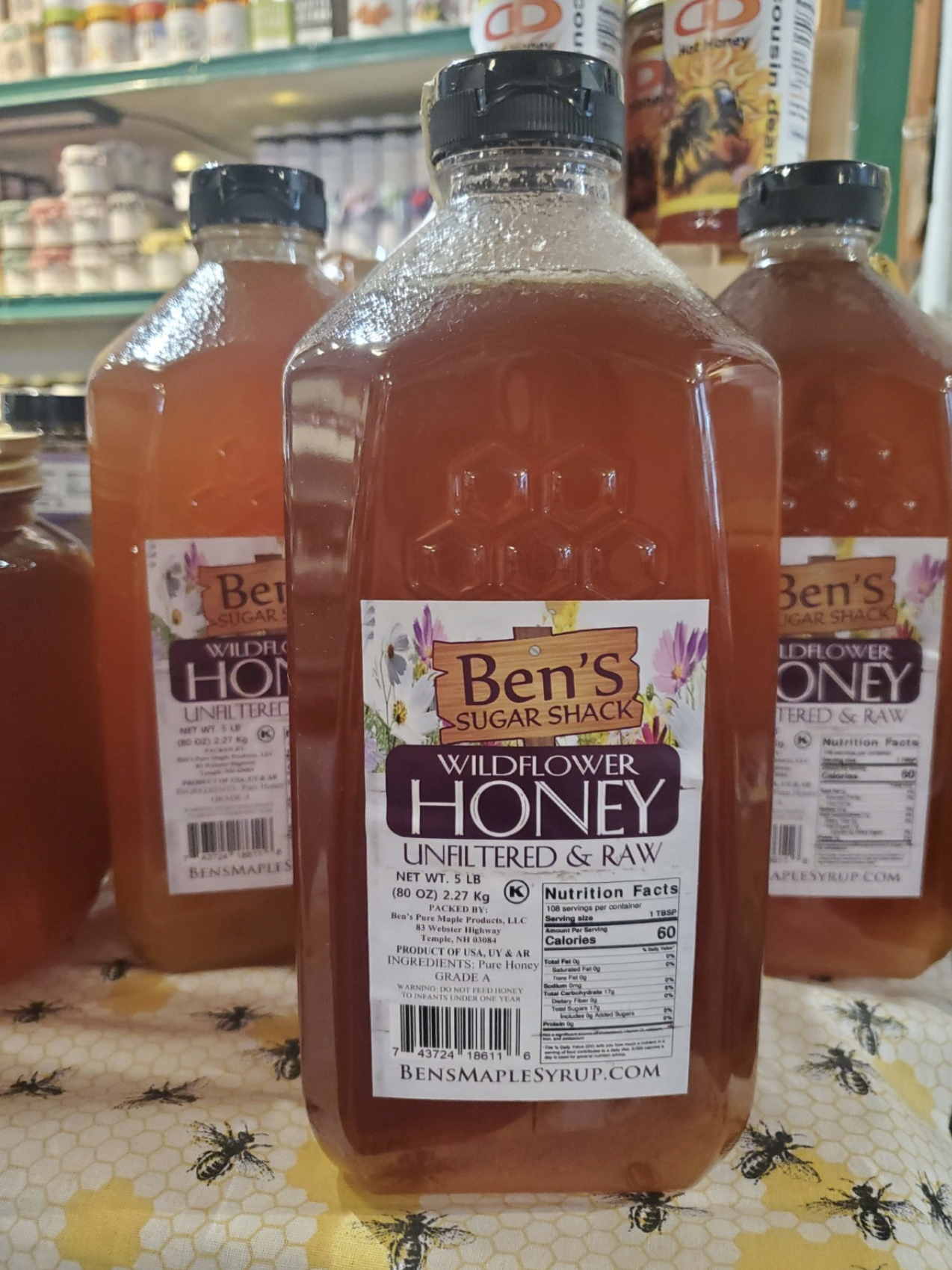 Ben's Sugar Shack Wildflower Honey